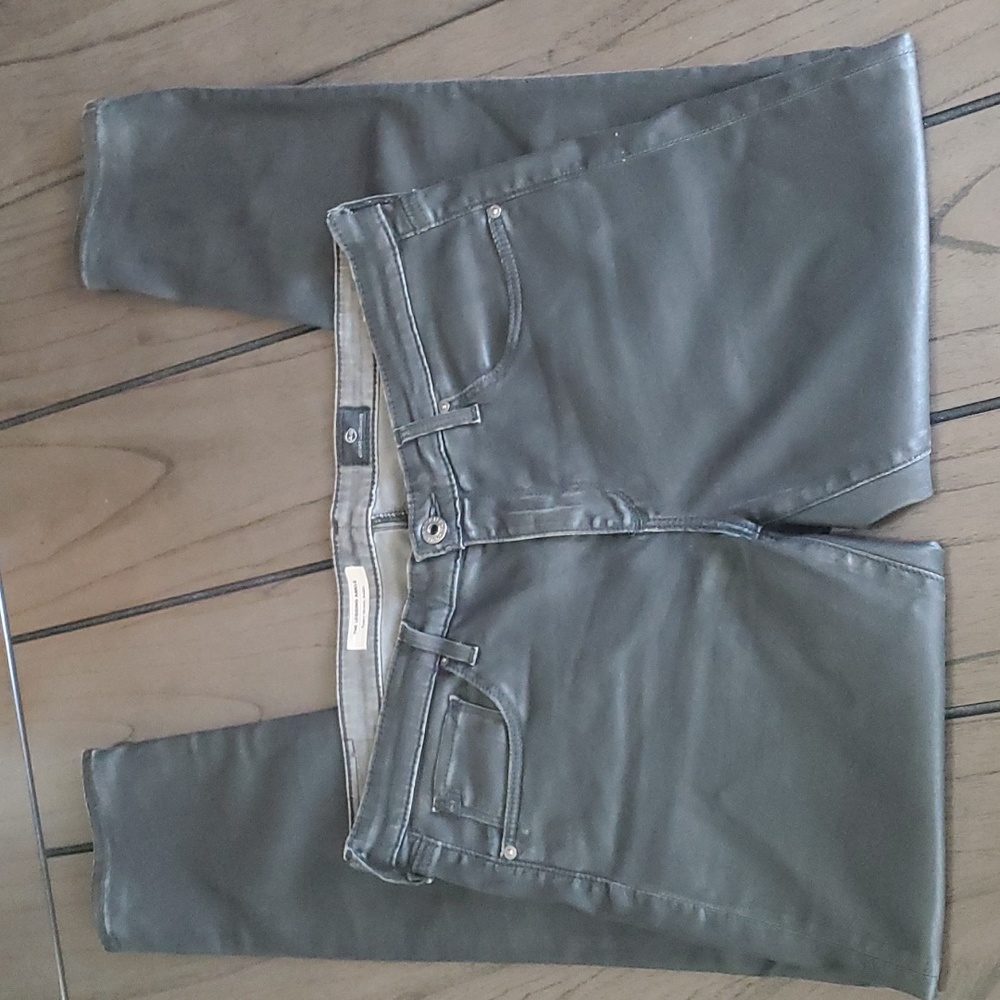 AG Leatherette The Legging Ankle Super Skinny, 30R